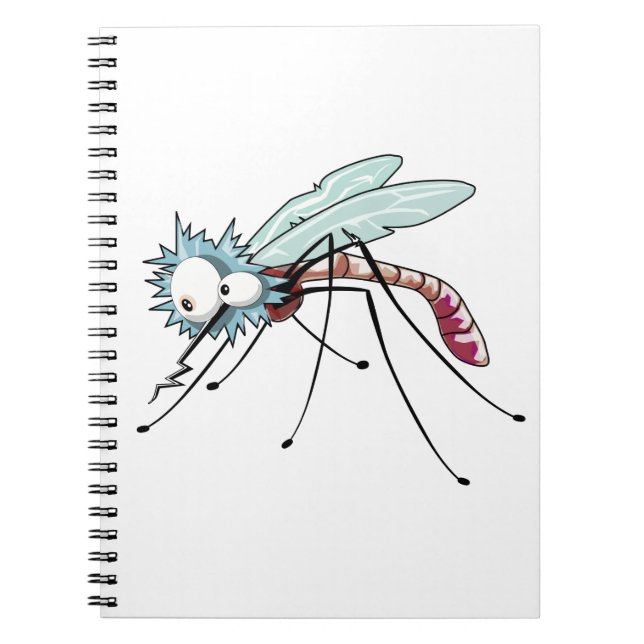Carnet Caricature pour moustiques (Devant)