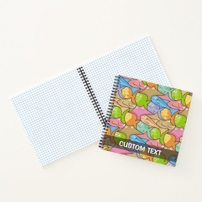 Carnet Caricature sur les poissons (Intérieur)