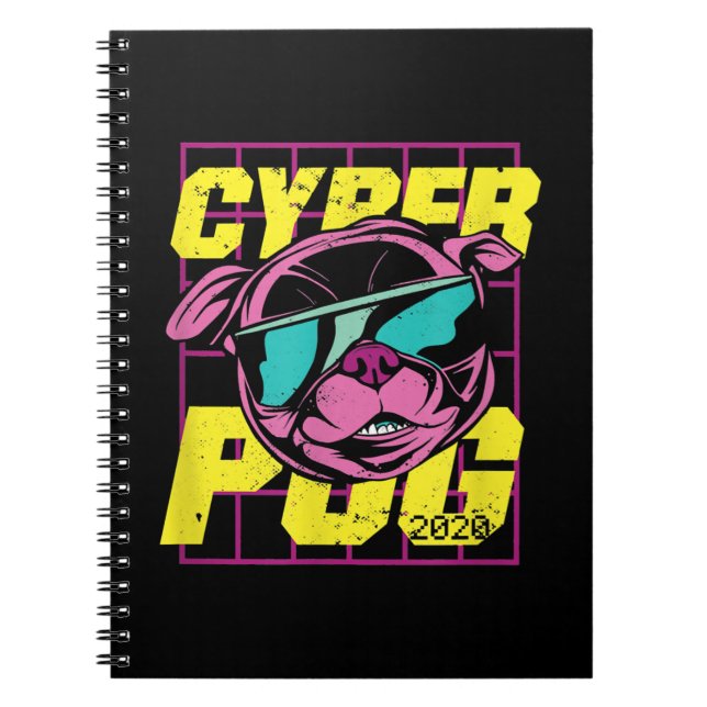 Carnet Carlin numérique | Chien Carlin Cool (Devant)