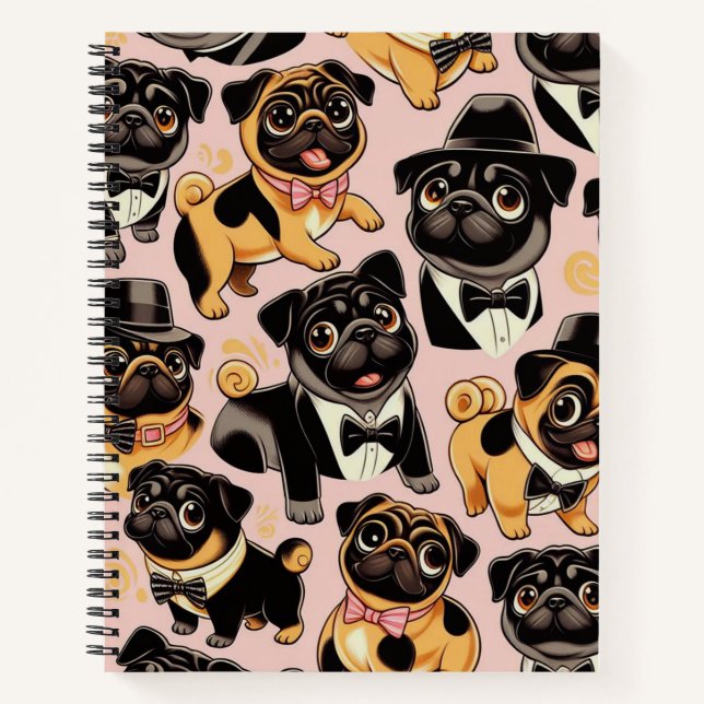 Carnet Carlin sans couture Retro (Devant)