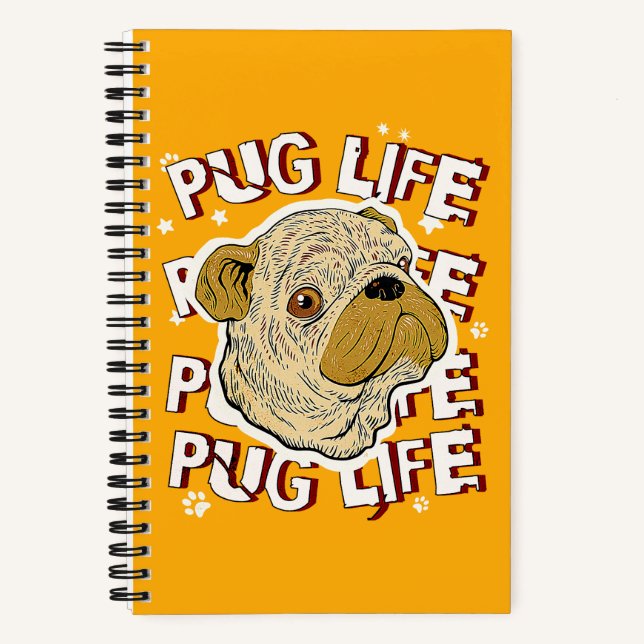 Carnet Carlin Vie Animal Chien (Recto)