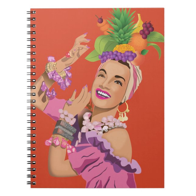Carnet Carmen Miranda (Devant)