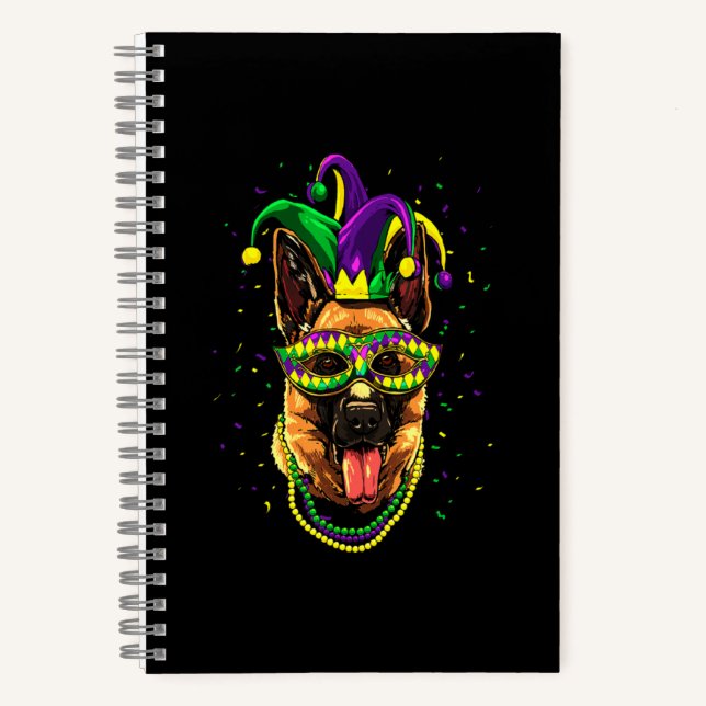 Carnet Carnaval allemand de Berger Cute Mardi Gras (Recto)