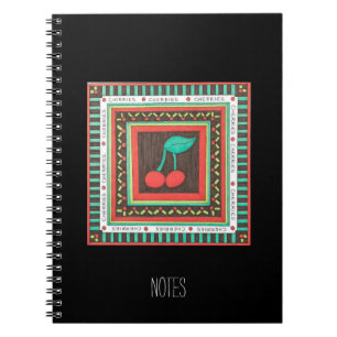 Carnet Carnet-cerises d'art unique