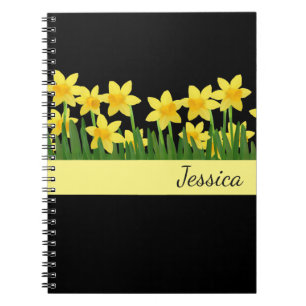 Carnet Carnet-Jonquilles nommées faites sur commande