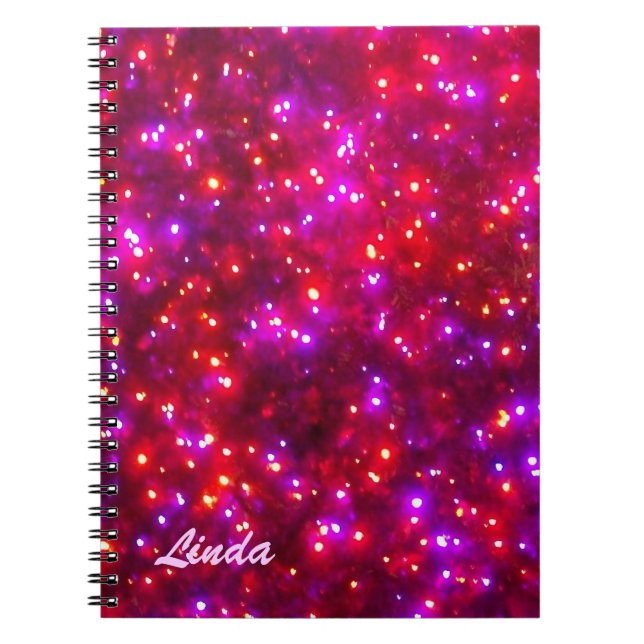 Carnet carnet/Journal 'Rosy Sparkle' (Devant)