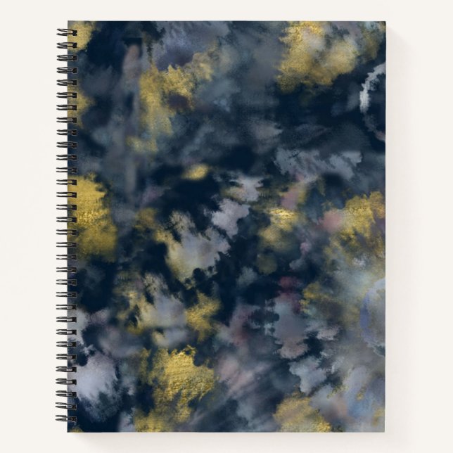 Carnet Carnet/Journaux MoodyBlueTieDye (Devant)