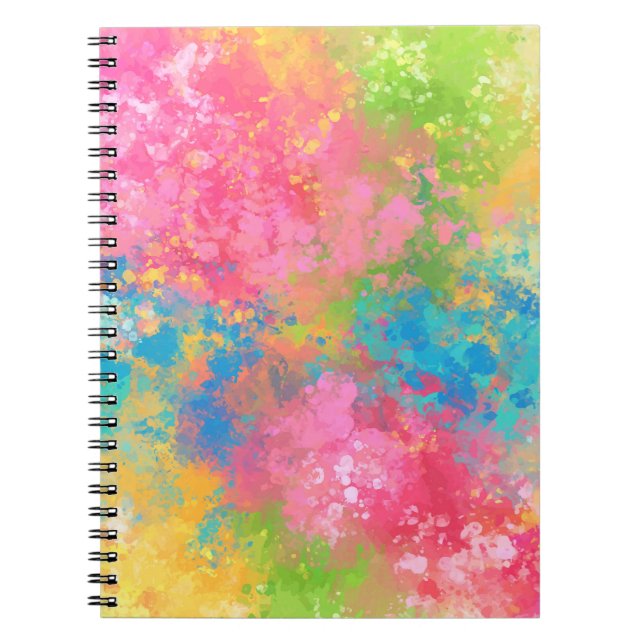 Carnet Carnival Splatter (Devant)