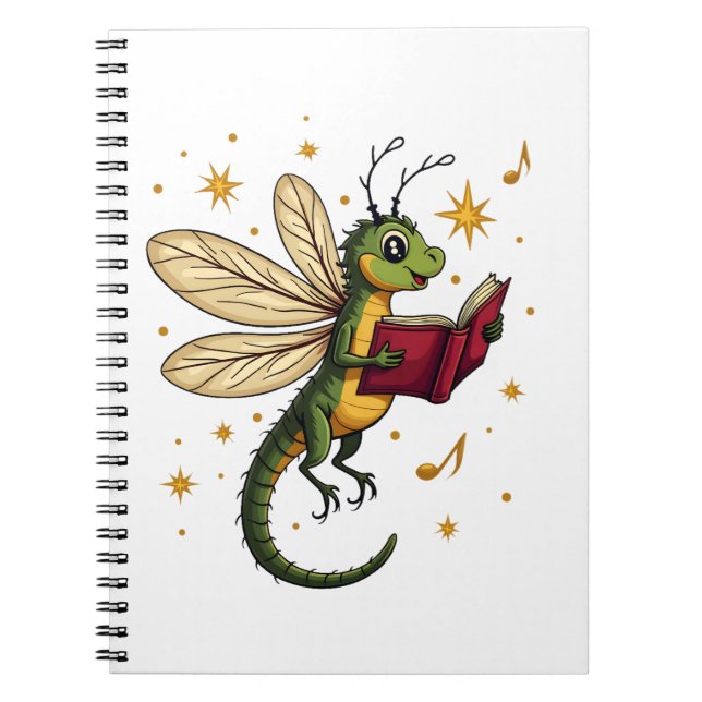 Carnet Caroling Dragonfly (Devant)