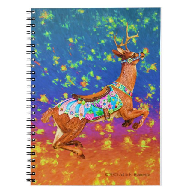 Carnet Carousel Stag (Devant)