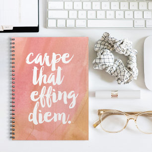 Carnet Carpe Ce Diem Efficace ROSE