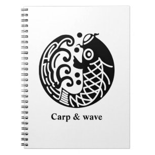 Carnet Carpe et vague