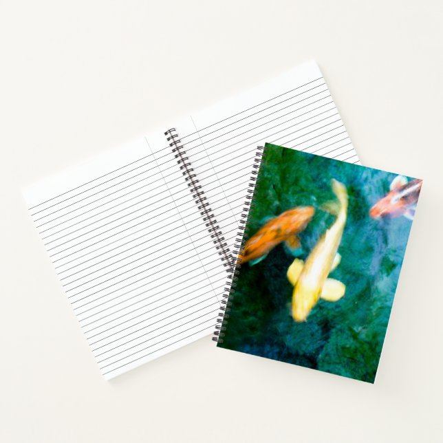 Carnet Carpe Koï (Intérieur)