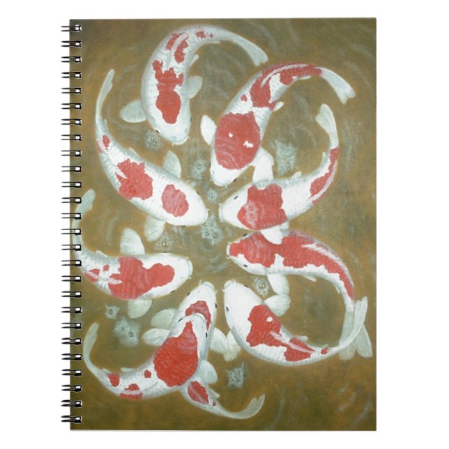 CARNET CARPE KOI (Devant)