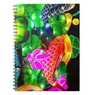 Carnet Carpes illuminées