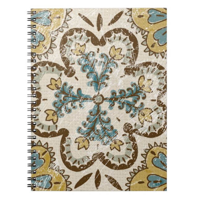 Carnet Carré Batik II non inscrit (Devant)