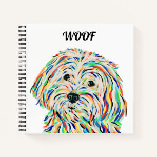 Carnet Carré de chien de Malitpoo