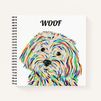 Carnet Carré de chien de Malitpoo