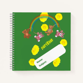 Carnet carré Spiral