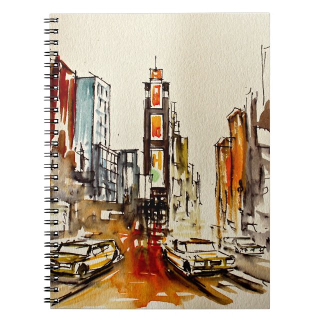 Carnet Carré Times (Devant)