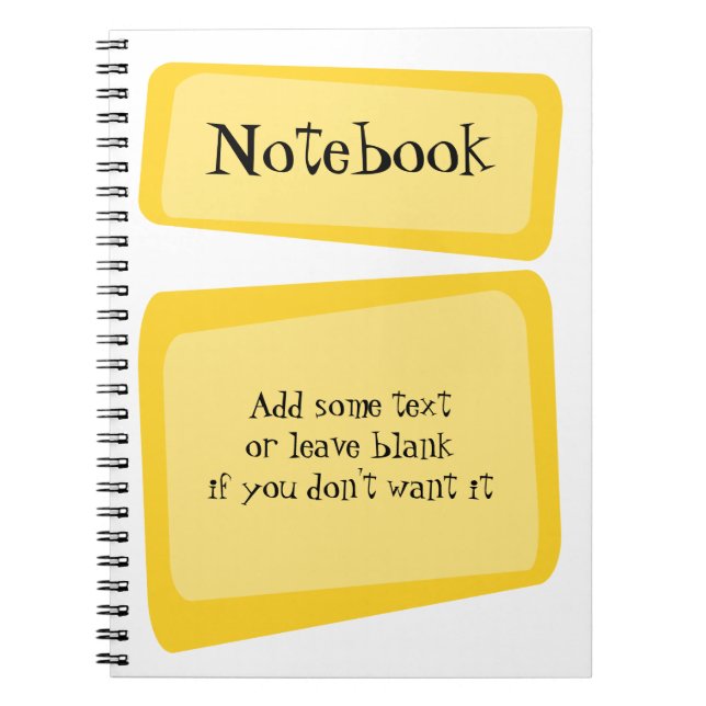 Carnet carré tordu (Devant)