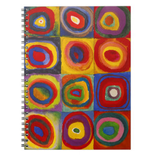 Carnet Carré w Cercles concentrés 2   Kandinsky  