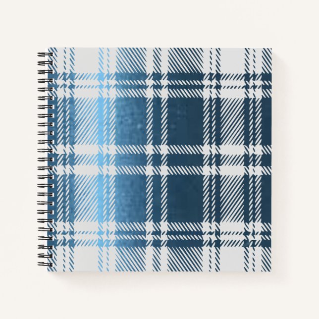 Carnet Carreaux bleus  (Devant)