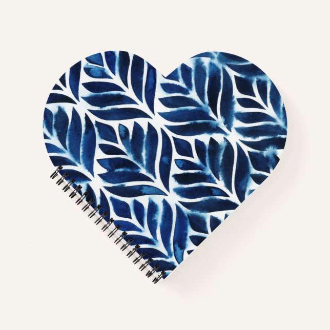 Carnet Carreaux d'aquarelle de cobalt IV (Devant)