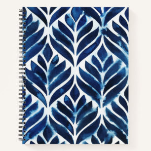 Carnet Carreaux d'aquarelle de cobalt IV
