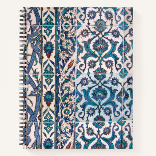 Carnet Carreaux Iznik entremêlés
