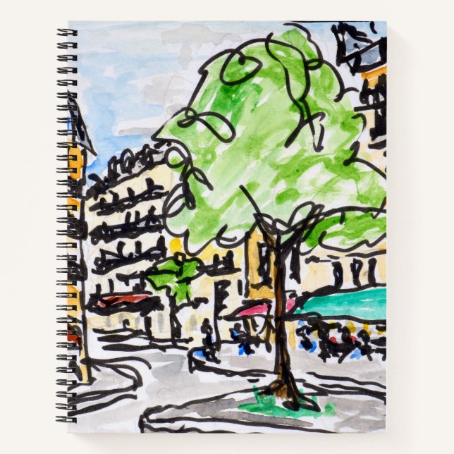 Carnet Carrefour de l'Odeon, Paris, France (Devant)