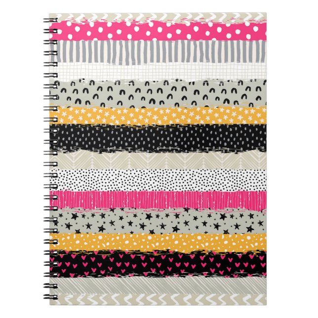 Carnet Carrelage en Patchwork : Conception Versatile Sans (Devant)
