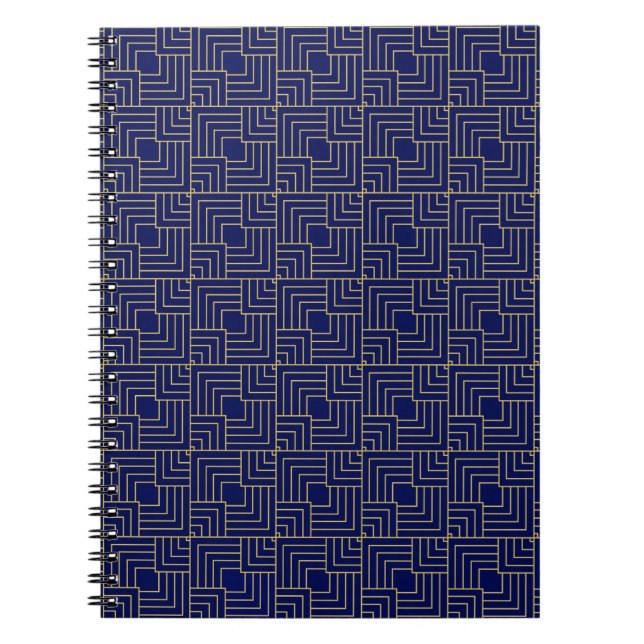 Carnet Carrés bleus (Devant)