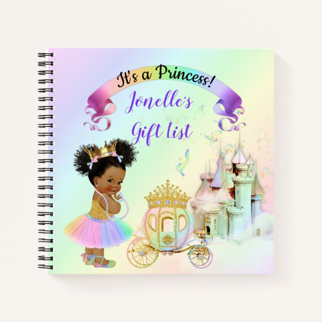 Carnet Carrosse du Château de la Princesse Arc-en-Ciel Ma (Devant)