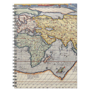 Carnet Carte Afrique de l'Asie antique