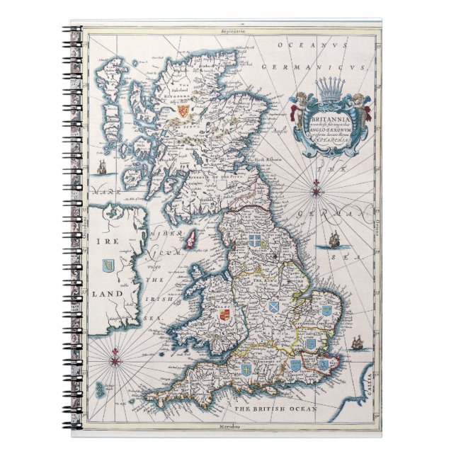 Carnet Carte Britannia (Devant)