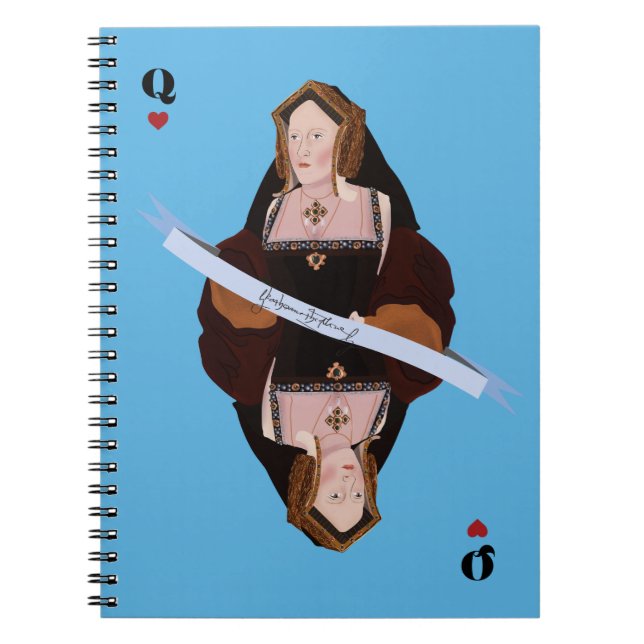 Carnet Carte Catherine d'Aragon (Devant)