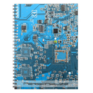 Carnet Carte circuit bleu circuit imprimé à circuit impri