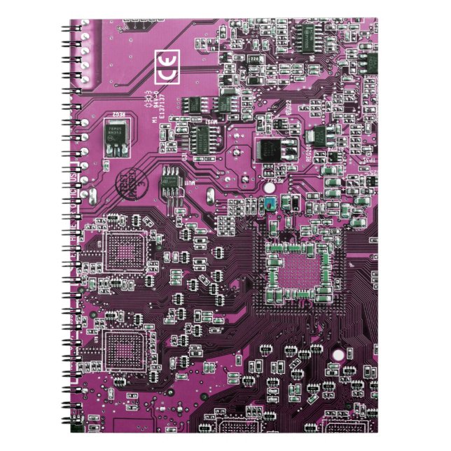Carnet Carte circuit imprimé circuit imprimé circuit viol (Devant)