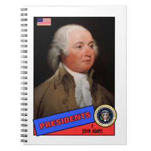 Carnet Carte de baseball de John Adams