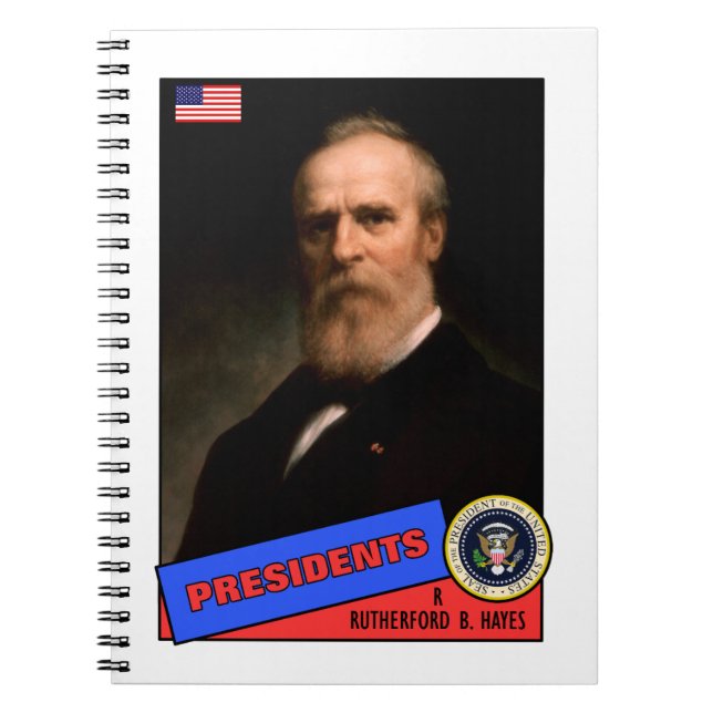 Carnet Carte de baseball de Rutherford B. Hayes (Devant)