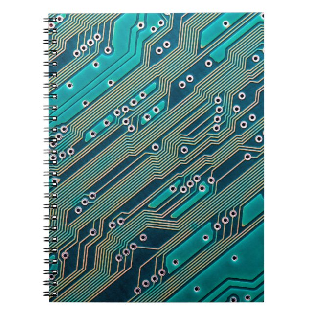 Carnet Carte de circuit électronique fermer. arrière - pl (Devant)