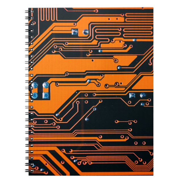 Carnet Carte de circuit. Matériel informatique électroniq (Devant)
