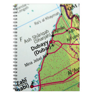 Carnet Carte de Dubaï