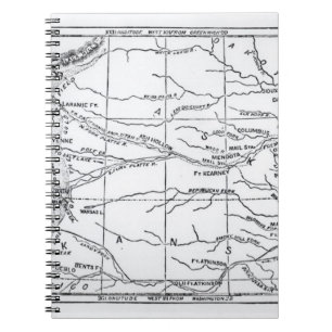 Carnet Carte de la région d'or, éditée dans 'le Weekly