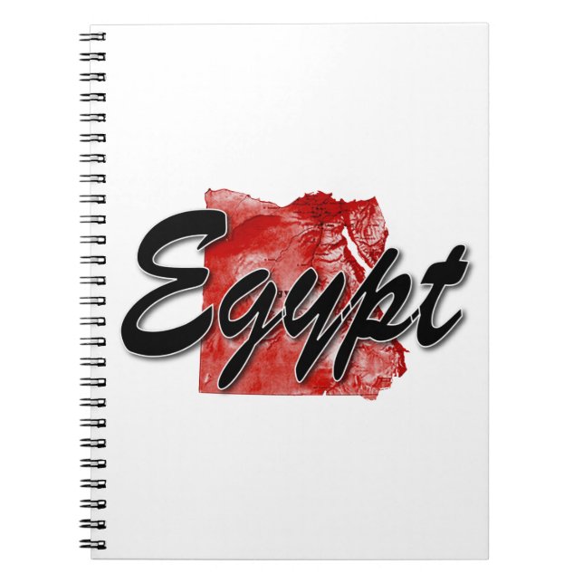 Carnet Carte de l'Égypte (Devant)