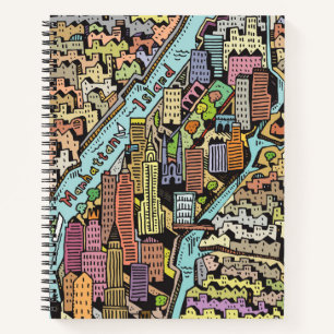 Carnet Carte de New York
