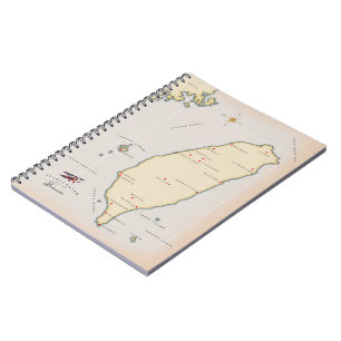 Carnet Carte de Taïwan