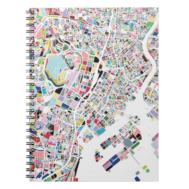 Carnet Carte de Tokyo Japon (Devant)