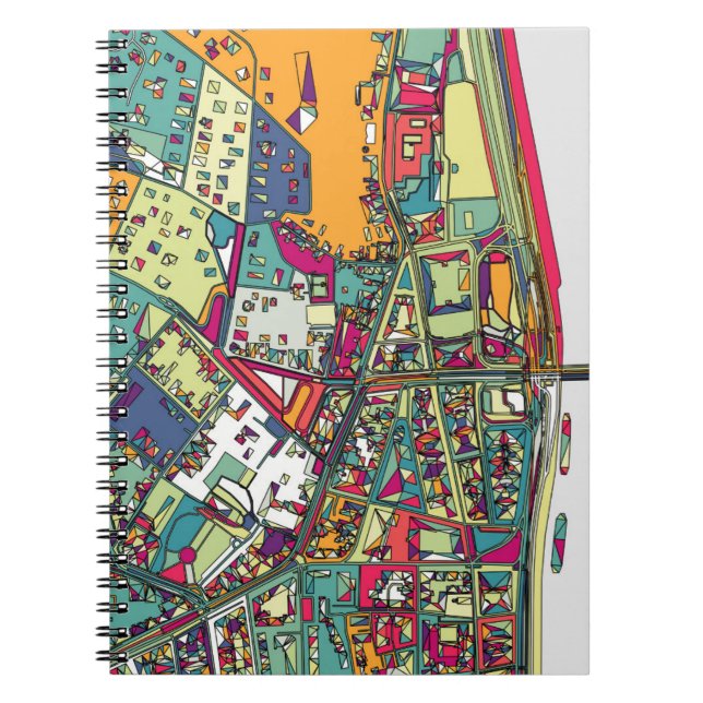 Carnet Carte de ville de Budapest, Hongrie | (Devant)